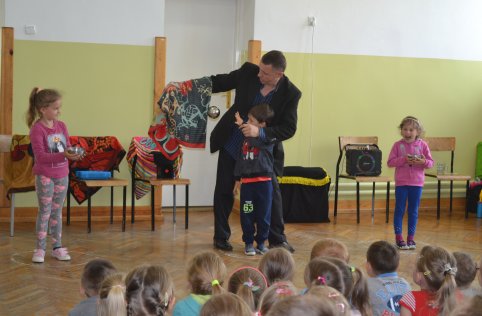 Iluzjonista w naszej szkole